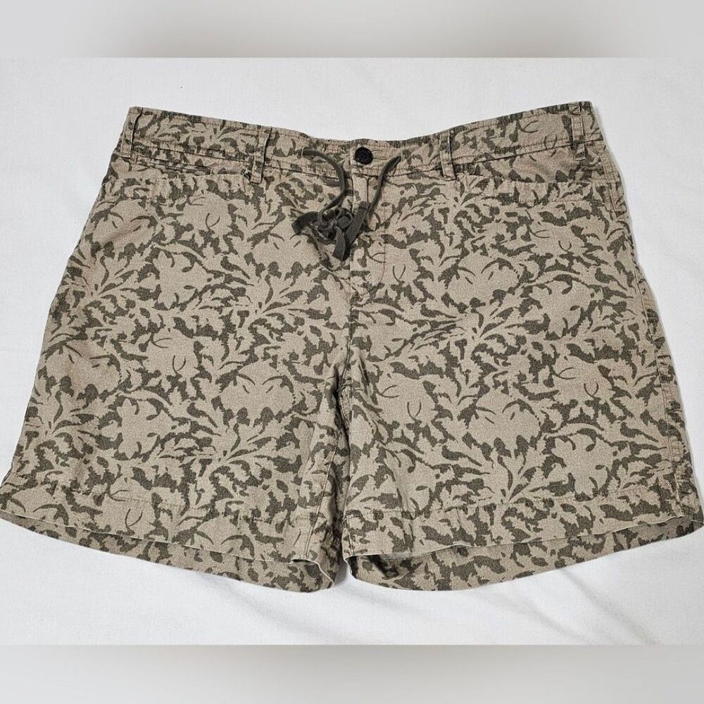 Lauren Ralph Lauren LRL Floral Print Shorts Size 14 Cotton Preppy Cottagecore